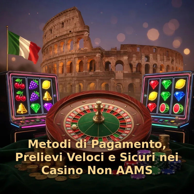 Metodi di Pagamento, Prelievi Veloci e Sicuri nei Casino Non AAMS