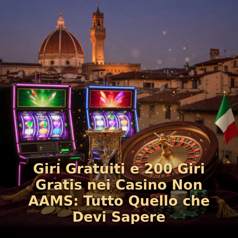 Giri Gratuiti e 200 Giri Gratis nei Casino Non AAMS: Tutto Quello che Devi Sapere